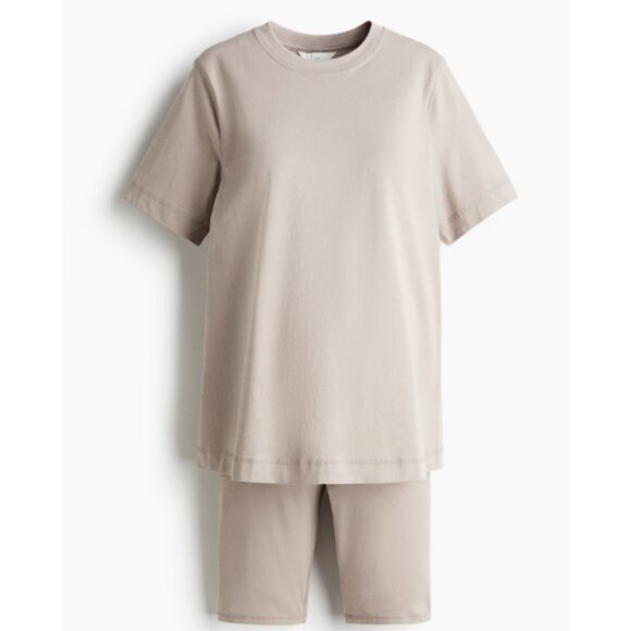 2 Piece Cotton MATERNITY Set - Picture 1 of 3